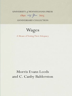 cover image of Wages